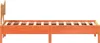 vidaXL Massivholzbett ohne Matratze Wachsbraun 75x190 cm Produktbild-Vorschau 7