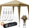 CASARIA® Tonnelle de jardin pliable Capri 3x3m Pop-Up Voir les images du produit 1
