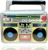 Nafukovací ghettoblaster cca 45 x 42 cm – Hip Hop Radio Náhled obrázku produktu 1