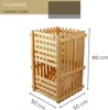 STOLMAK Cassetta in Legno Grande per Patate 80x50x50 cm Anteprima dell’immagine prodotto 2