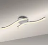 LED Deckenleuchte wellenförmig 2-flammig 2 x 6W 3000K Produktbild-Vorschau 6
