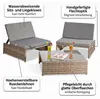 Mucola Sitzgruppe Polyrattan Lounge Gartengarnitur 2 Sessel Produktbild-Vorschau 5