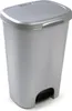 Treteimer - silber - Kunststoff - 50 l Produktbild-Vorschau 1