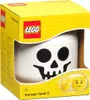 LEGO Storage Head "Skelett", klein (weiß/schwarz) Produktbild-Vorschau 2