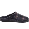 Fischer Herren Hausschuh Pantoffel Karomuster 204602, Produktbild-Vorschau 15