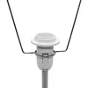 Close-up of a lamp socket with a wire frame attached. Produktbild-Vorschau