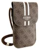 Guess GUOWBP4RPSW Braune 4G Streifen Handtasche Produktbild-Vorschau 5
