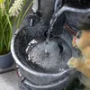Hundewelpen Milo und Buddy Solarbrunnen für draussen Produktbild-Vorschau 5