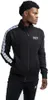 Pánská tepláková bunda se zipem slim fit CUNINGHAM Black S Náhled obrázku produktu 1