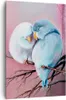 Bild auf Leinwand - Leinwandbild - Einteilig - Vögel Blau Produktbild-Vorschau 1