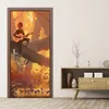Türposter 90x200 cm Türaufkleber Türtapete Türfolie Produktbild-Vorschau 3