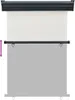 vidaXL Balkonová boční markýza 125x250 cm krémová Náhled obrázku produktu 5