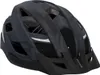 A bicycle helmet shown from a diagonal front view against a black background. Produktbild-Vorschau