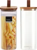 Excellent Houseware Glasbehälter mit Deckel 1900 ml braun Produktbild-Vorschau 3
