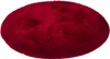 Hochflor Shaggy Teppich Luxus Feeling Mix Rot Rund, Produktbild-Vorschau 2