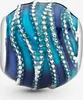 Pandora 797012ENMX Charm Blue Wellen Sterling Silber Produktbild-Vorschau 3