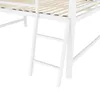 Hochbett mit Schreibtisch und LED-Beleuchtung, 140x200 cm, Produktbild-Vorschau 16