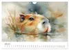 Capybara - die Kunst des gelassenen Daseins (Wandkalender Produktbild-Vorschau 9