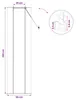 vidaXL Rollo Grau 50 x 220 cm Bambus Produktbild-Vorschau 8