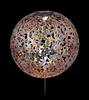 Globo Lighting Solarleuchte Metall silberfarben, antik, Produktbild-Vorschau 3