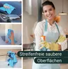 10er Set Mikrofasertuch, 40x40 cm, hellblau Produktbild-Vorschau 4