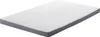 BELIANI Foam Schaumstoffmatratze Grau mit Weiß 90 x 200 cm Produktbild-Vorschau 1