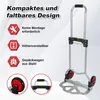 Jayseuw carrello porta sacchi in acciaio pieghevole 60 kg, Anteprima dell’immagine prodotto 3