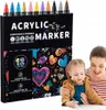 Creative Acrylmarker Set 12 Stück – Doppelseitige Malstifte Produktbild-Vorschau 9