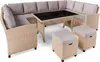 di volio Polyrattan Sitzgruppe LIVORNO - Lounge Produktbild-Vorschau 2