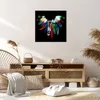 Bild auf Leinwand - Leinwandbild - Vogel Feder Farbe Produktbild-Vorschau 7