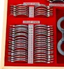 104Pcs Optical Test Lens Set Alu Box Optometry Test Kit Náhled obrázku produktu 3