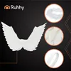 Ruhhy Engelsflügel & Heiligenschein Set Weiß Feder-Imitat Produktbild-Vorschau 5