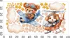 Beige Wandaufkleber für das Kinderzimmer – Flugzeuge & Produktbild-Vorschau 2