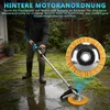 1380W Akku Rasentrimmer mit 2×4.0Ah Akku 18V, 168cm Produktbild-Vorschau 9