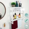 Belle Vous 3-stöckiges Weißes Wandregal Holz - 42 cm Lang - Produktbild-Vorschau 5