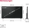 SHARP 65HM5745E, QLED-Fernseher, (UltraHD/4K, Triple Tuner) Produktbild-Vorschau 3