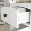 HOMCOM Hochschrank Überbauschrank Badregal Badschrank Produktbild-Vorschau 8