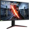 A gaming monitor displaying a vibrant, action-packed scene from a video game. Podgląd zdjęcia produktu