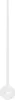 Comair plasticstekker, 100 stuks - Wit, 7,5 cm Productafbeelding-voorbeeld 1