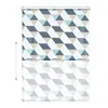 Relaxdays Duschrollo, 120x240 cm, Dreieck Muster, Seilzug, Produktbild-Vorschau 6