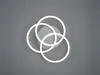 Trio LED Deckenleuchte Circle Nickel matt Ø43,5cm 27W Produktbild-Vorschau 12