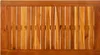 A top-down view of a wooden coffee table. Podgląd zdjęcia produktu