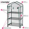 Mobilní fóliový skleník se 3 policemi 69x49x133cm - Náhled obrázku produktu 4
