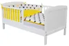 Łóżko tapczanik Bartek 120×60 cm biały, z barierką Podgląd zdjęcia produktu 3