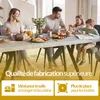 AlpiMeble Table a Manger Extensible - Table Carrée Voir les images du produit 5