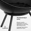 blumfeldt Fireball Schwarz 40 cm Feuerschale – Produktbild-Vorschau 4