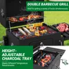 FCH Barbecue au charbon de bois Chariot de barbecue avec Voir les images du produit 4