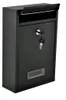 Malatec 6237 Briefkasten, schwarz Produktbild-Vorschau 1
