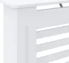 MDF Heizkörperverkleidung Weiß 78 cm Produktbild-Vorschau 5