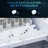HOMCOM Machine à glaçons 12kg en 24h, Machine Glacon Voir les images du produit 6